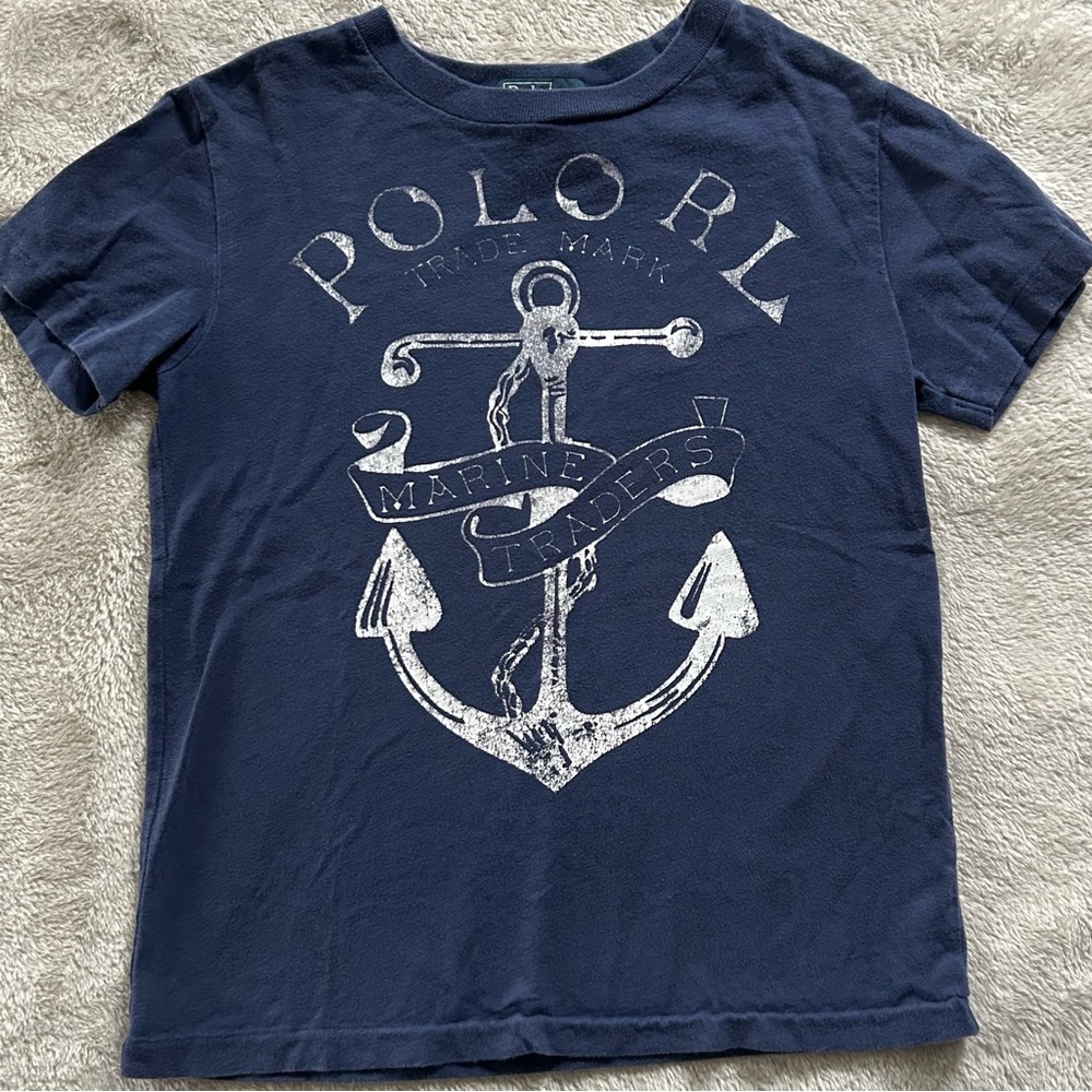 Polo by Ralph Lauren Blue Short Sleeve Tee (7)